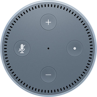 Amazon Alexa - Amazon Echo Dot (2nd Generation) Black (415x415), Png Download