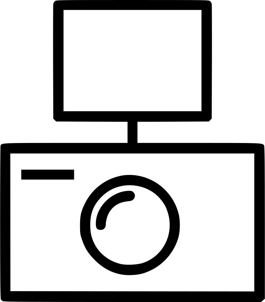 Camera Flash Old Vintage - Icon (860x980), Png Download