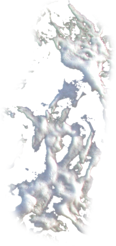 And Then Over The Lower Half Of The Falls I Used Cisti's - Water (402x851), Png Download