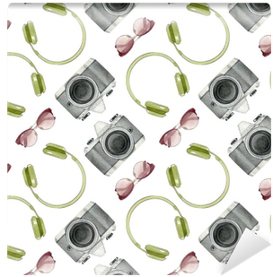 Watercolor Trip Accessories - Stock Illustration (400x400), Png Download