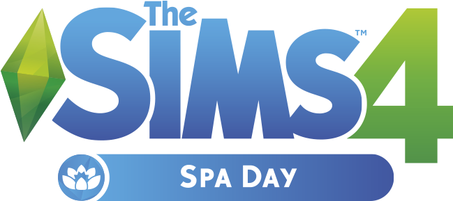 The Sims 4 Spa Day Logo - Electronic Arts The Sim 4 City Living (765x371), Png Download