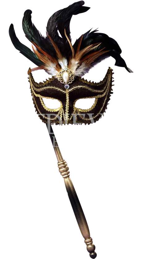 Black Venetian Masquerade Mask - Forum Novelties Venetian Mask Black (850x850), Png Download