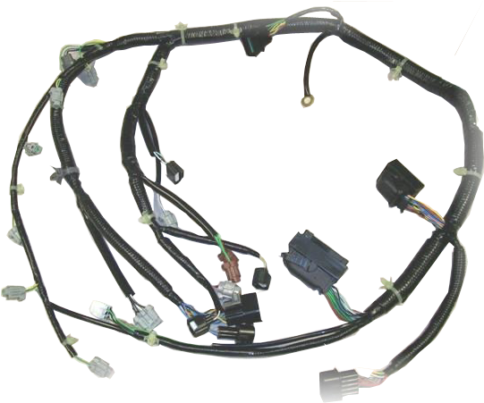 Forklift, Trucks, Industrial Vehicles - Electrical Wiring (554x457), Png Download