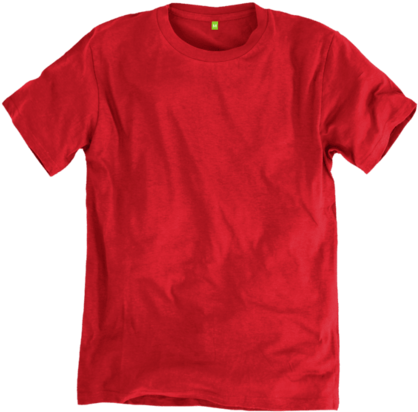 Blank Plain T Shirts - Red Polo Collar Shirt (474x499), Png Download