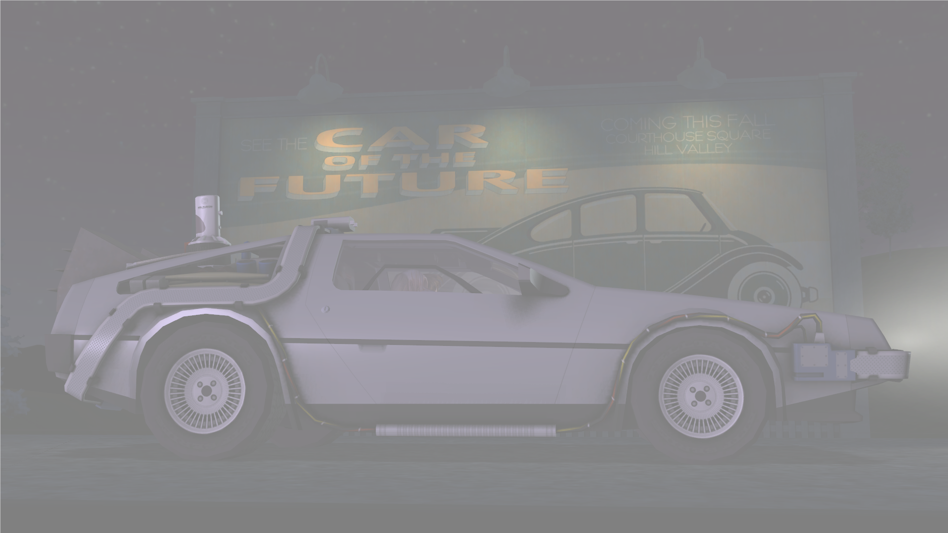 Back To The Future - Delorean Dmc-12 (1920x1080), Png Download