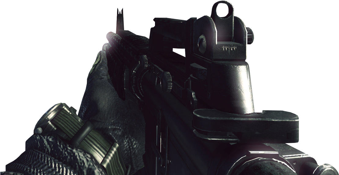 M16a4 Old Codo - Digital Slr (1128x582), Png Download