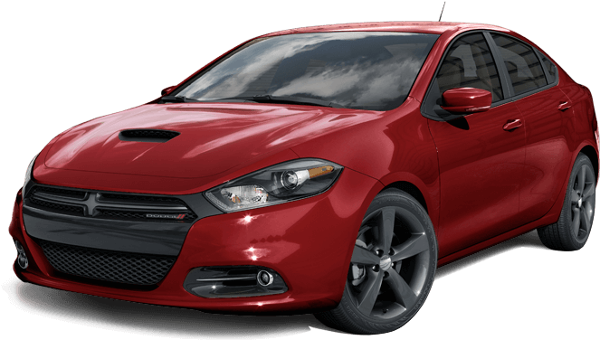 Back To The Future With Dodge Dart - 2016 Dodge Dart Gt Blue (680x390), Png Download