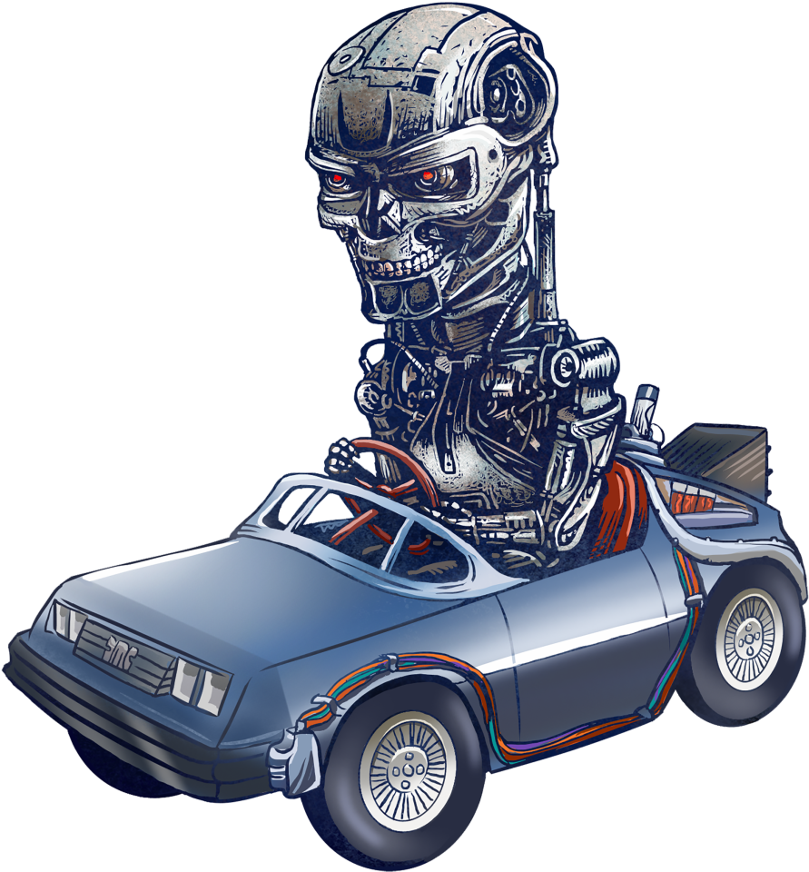 The Terminator (899x969), Png Download