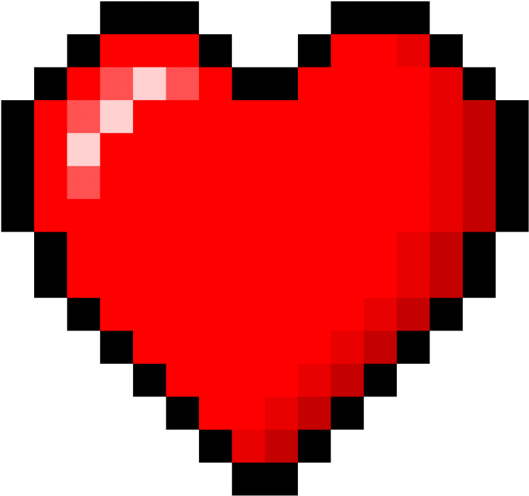 This Life Thisvglife Twitter - Pixel Heart Png (800x800), Png Download