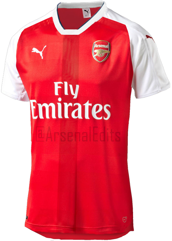 Cads 9ewcaaxemu - Jersey Arsenal 2016 2017 (600x840), Png Download
