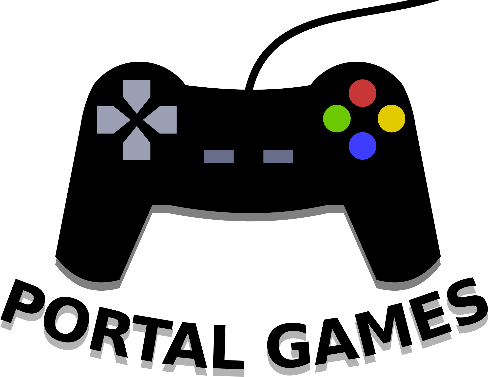 Controller Transparent Generic Video Game - Jogos Eletronicos Png (2000x1583), Png Download