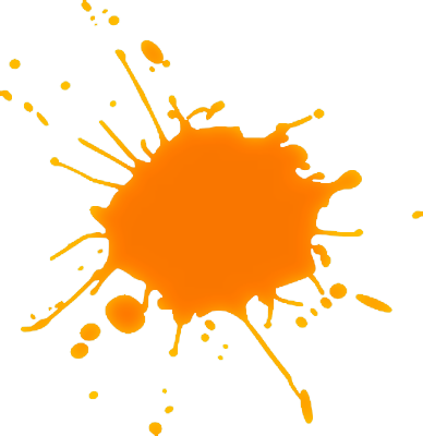 Black Watercolor Splash Png (388x400), Png Download