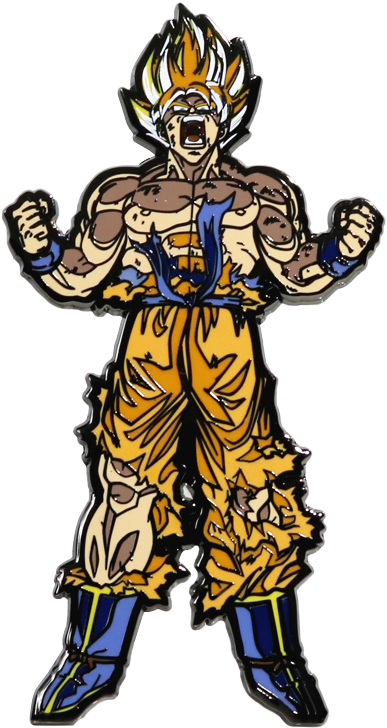 Goku Figpin (399x758), Png Download
