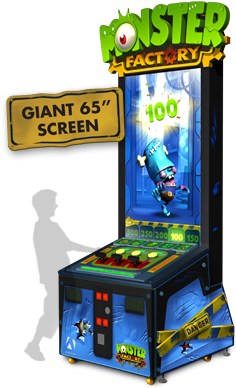 Monster Factory - Monster Factory Arcade (349x390), Png Download