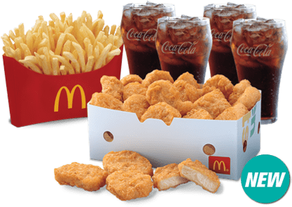 Chicken Mcnuggets Bundle - Mcnuggets Bundle (430x320), Png Download