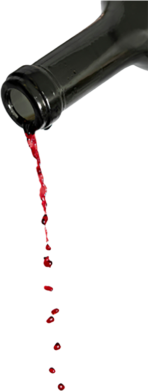 Empty Wine Bottle - Flashlight (581x766), Png Download