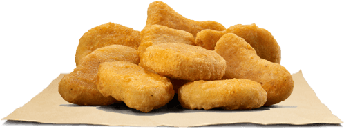 Made With White Meat, Our Bite-sized Chicken Nuggets - Nuggets Bk Png (500x540), Png Download