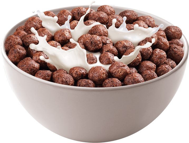 Chocolate Cereal Png Chocolate Cereal Bowl Png (800x630), Png Download