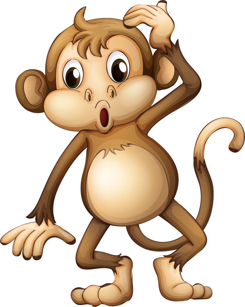 Cartoon Monkey Image 5 Cartoon Monkey Drawing, - Monkey Animation (600x600), Png Download