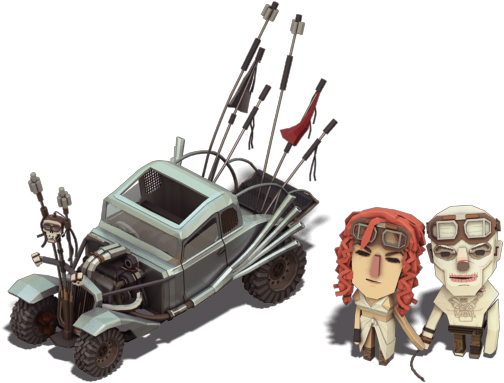 Mad Max Fury Road Nux Car Isometric View - Nux (800x600), Png Download