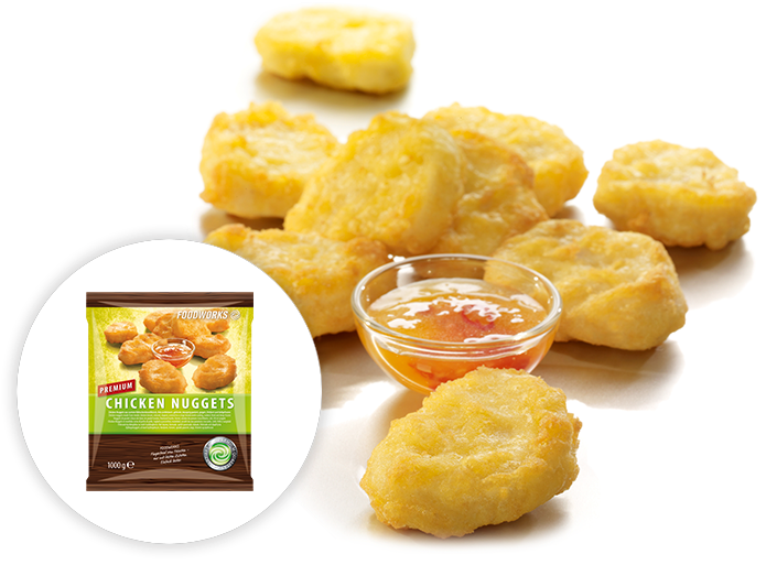 Premium Chicken Nuggets - Chicken Nuggets (700x525), Png Download