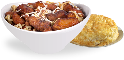 Dinner Chicken Rice Bowl - Bowl (600x600), Png Download