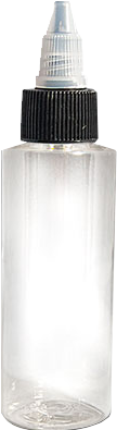 Clear Empty Tattoo Ink Bottle - Bottle (500x500), Png Download