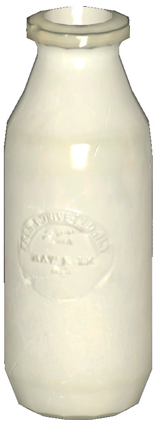 Empty Milk Bottle - The Vault (1200x904), Png Download