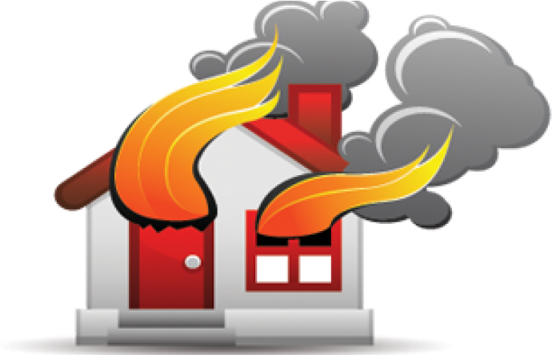 What Should I Do When Fire Or Smoke Damage Happens - English Language (800x500), Png Download