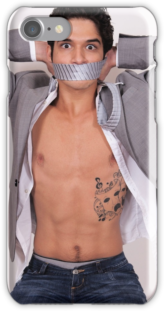 Cute Tyler Posey Shirtless Iphone 7 Snap Case - Tyler Posey Shirtless (750x1000), Png Download