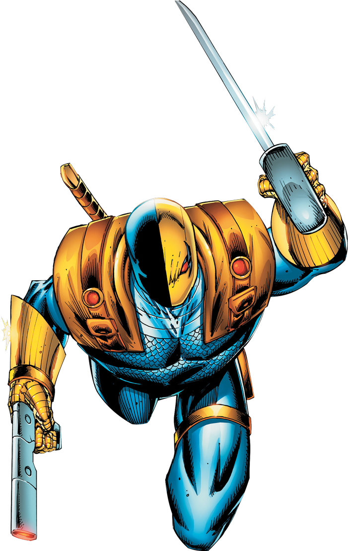 Deathstroke Render Deathstroke By Bobhertley Deathstroke, - Deathstroke Comic Png (707x1108), Png Download