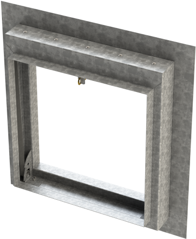 Fire Damper Ce Marked - Window (600x600), Png Download