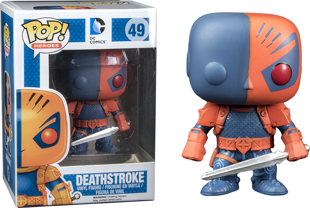 New 52 Deathstroke - Funko Deathstroke (1000x673), Png Download