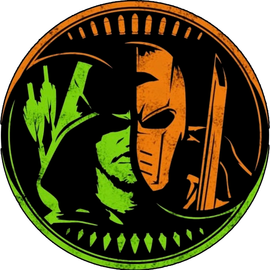 Arrow/deathstroke - Arrow Deathstroke Yin Yang (900x900), Png Download