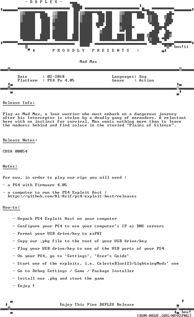 Mad - Max - Ps4-duplex - - Playstation 4 (632x1032), Png Download