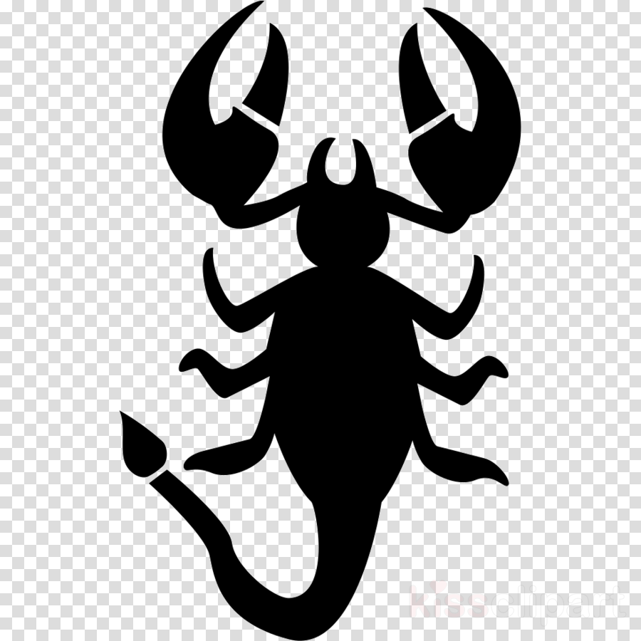 Scorpio Zodiac Sign Vector Png Clipart Zodiac Scorpio (900x900), Png Download