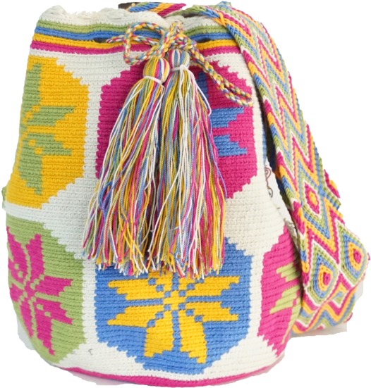 Wayuu Mochila Bag (1000x667), Png Download