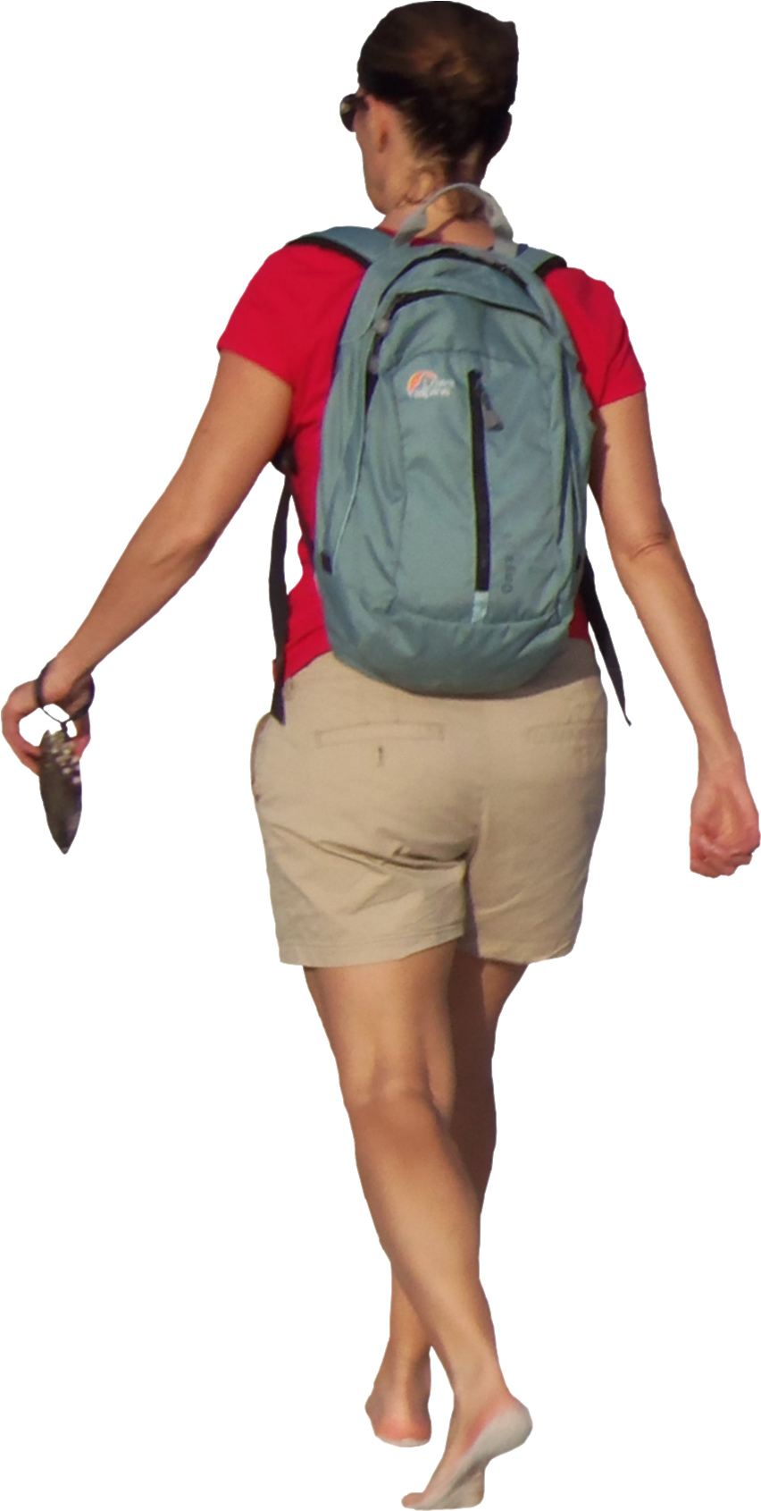 Persona Mochila Espaldas (1690x1690), Png Download