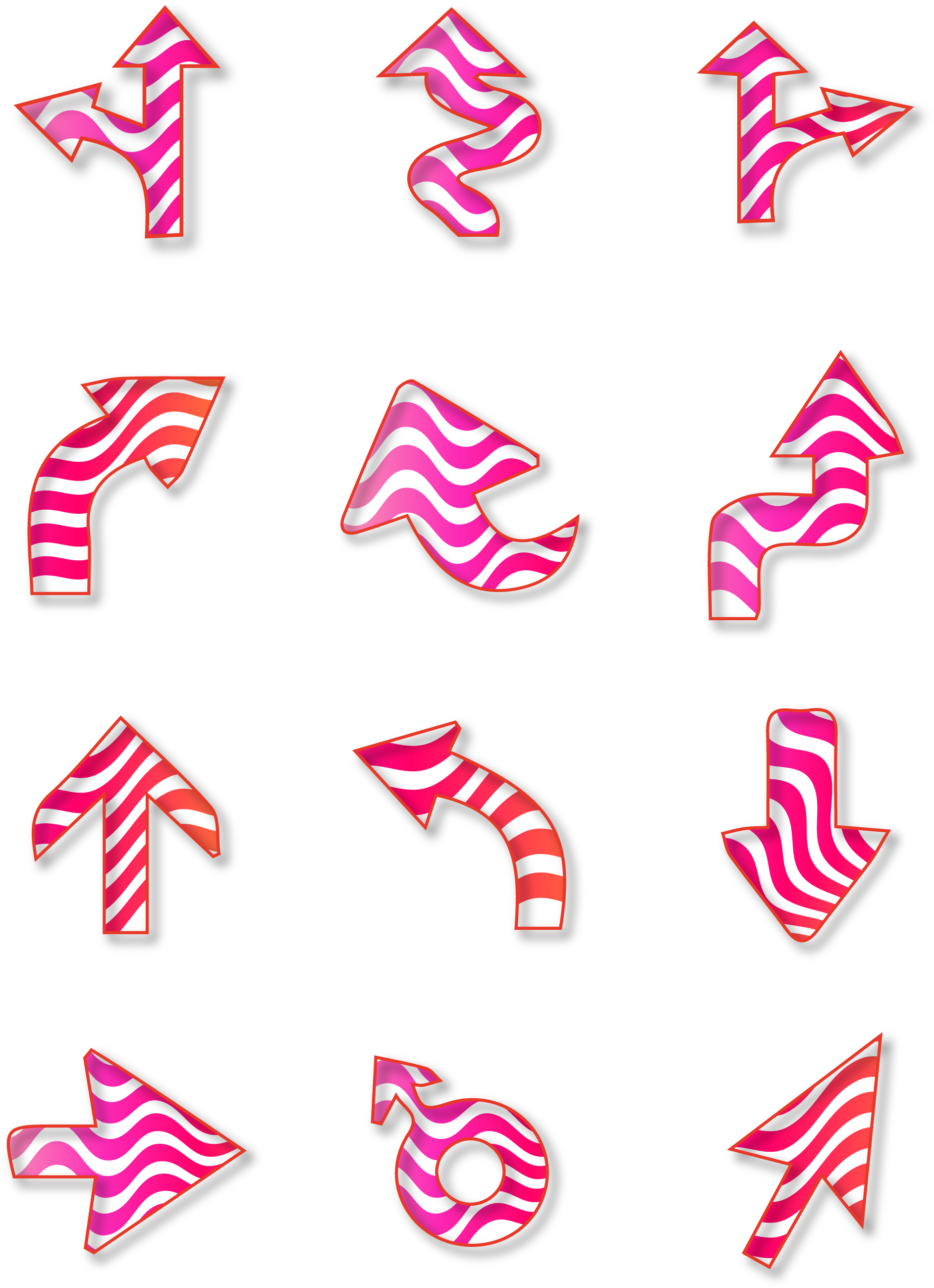 Élément De Flèche Icône La Minimaliste Mode Image Png (2133x2852), Png Download
