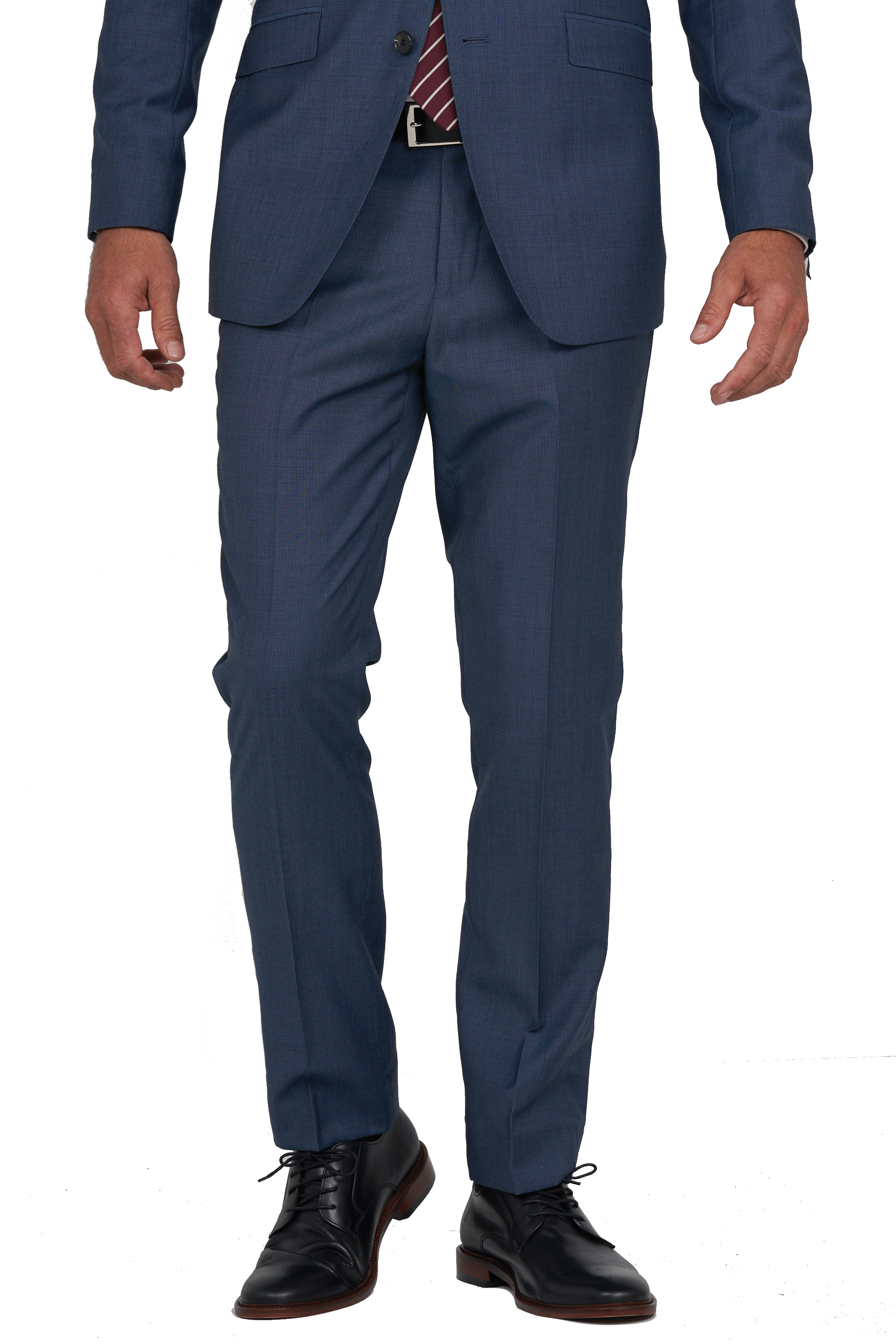 Get The Rowland Texture Trouser In Steel Online (2000x3000), Png Download