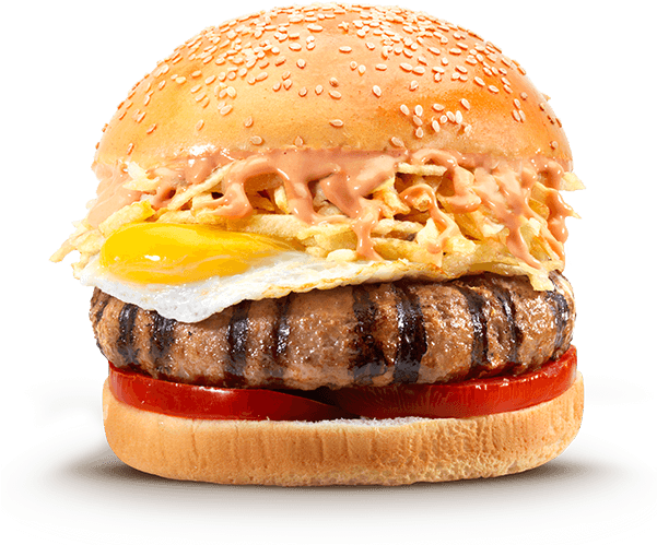 Hamburguesa Bembos La Golf (600x600), Png Download