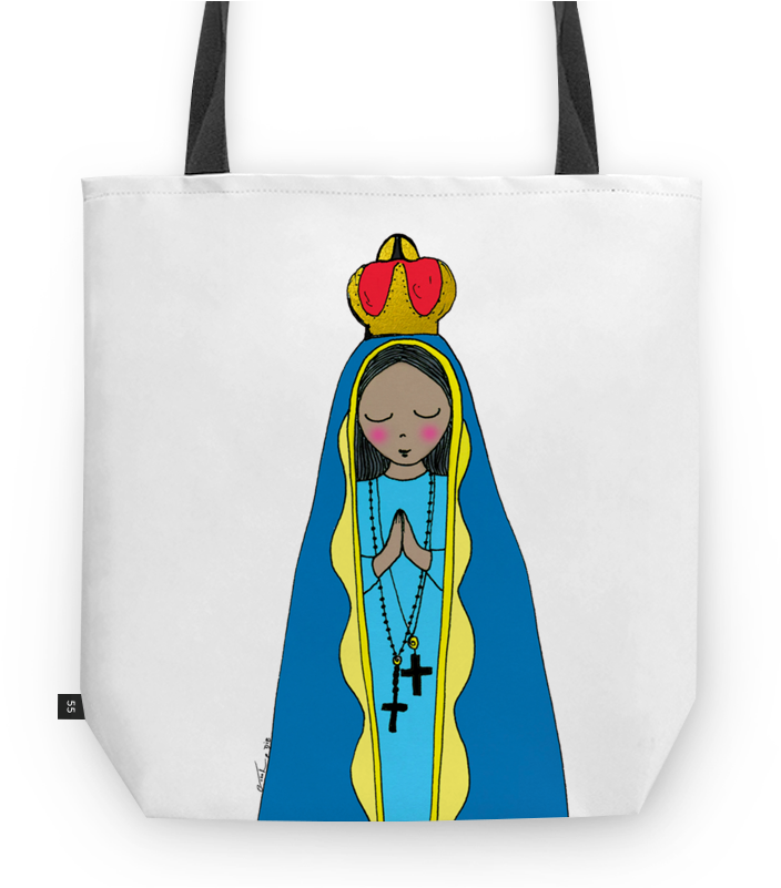 Bolsa Padroeira Do Brasil De Sementinhas Cor De Rosana (800x800), Png Download