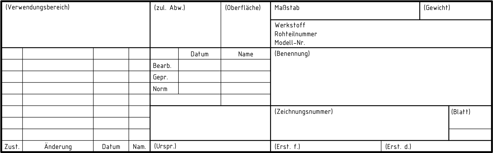 Schriftfeld Din 6771-1 (2000x633), Png Download