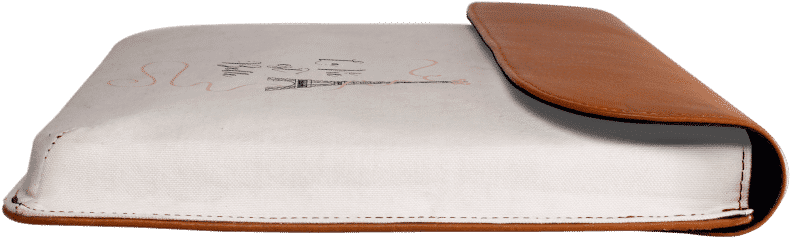 Dailyobjects La Vie Est Belle Real Leather Envelope (900x900), Png Download