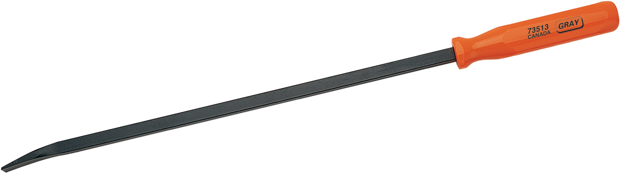 Screwdriver Handle Pry Bars Curved Black Oxide Finish (2048x2048), Png Download
