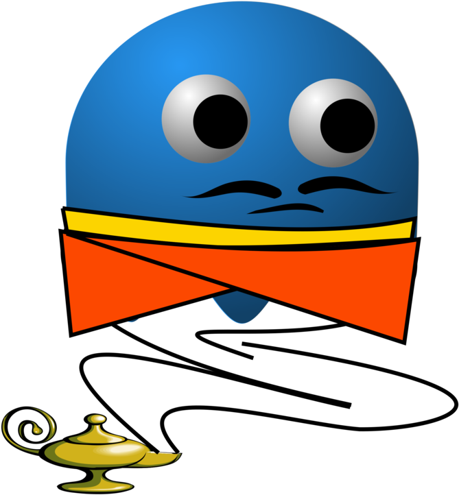 Genie Lamp Computer Icons Windows Metafile Image File (750x750), Png Download