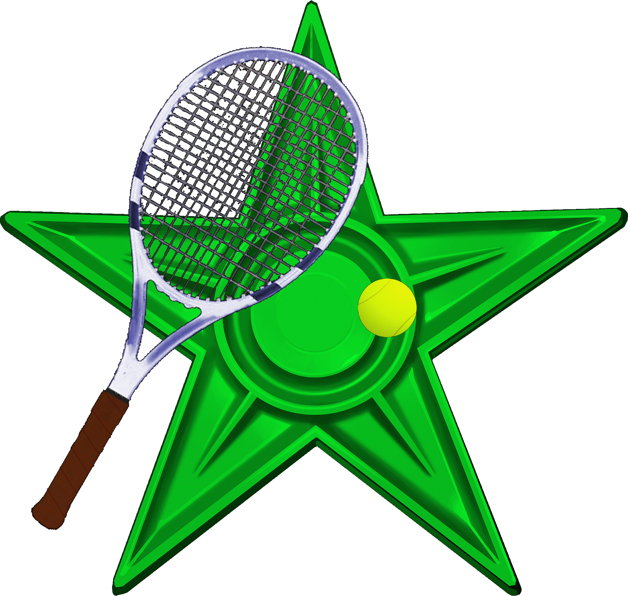 Tennis Barnstar Hires Wikimedia Commons (2000x1900), Png Download