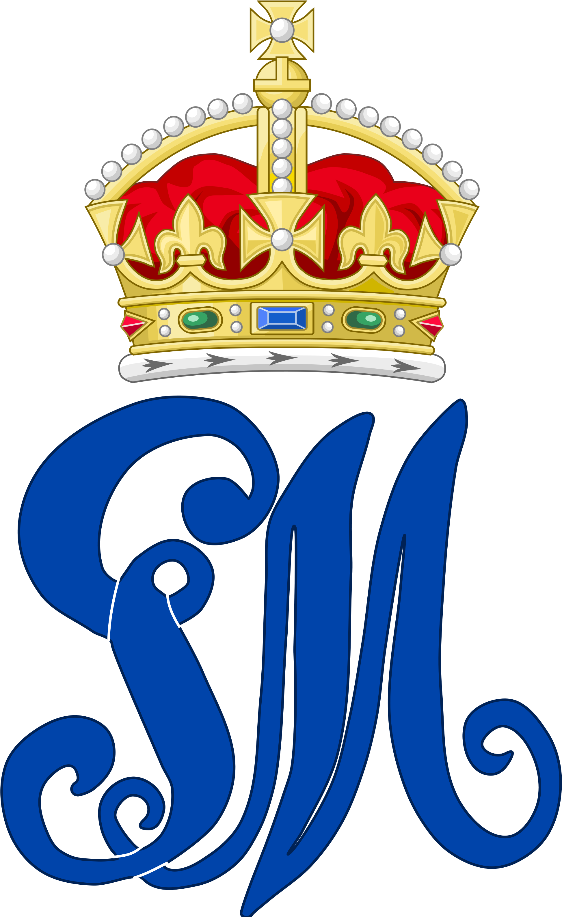 King George V And Queen Mary Of Great Britain (2000x3198), Png Download