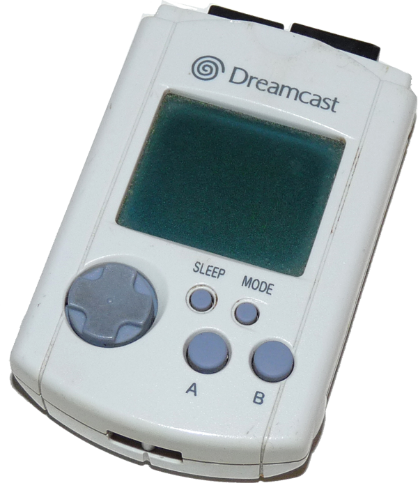 Sega Dreamcast Vmu (600x693), Png Download