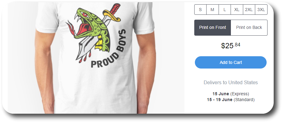 Alt-righters Make A Profit Selling Racist Merchandise (922x403), Png Download